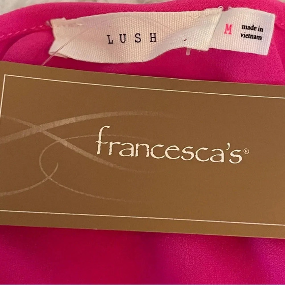 Lush Neon Pink Top, Size Medium, Women’s - Picture 7 of 8